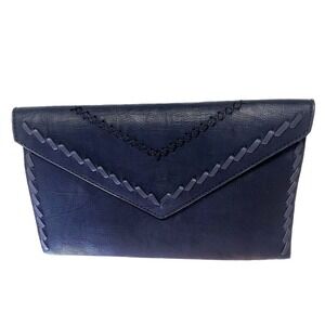 Danielle Nicole clutch Vegan‎ leather black New